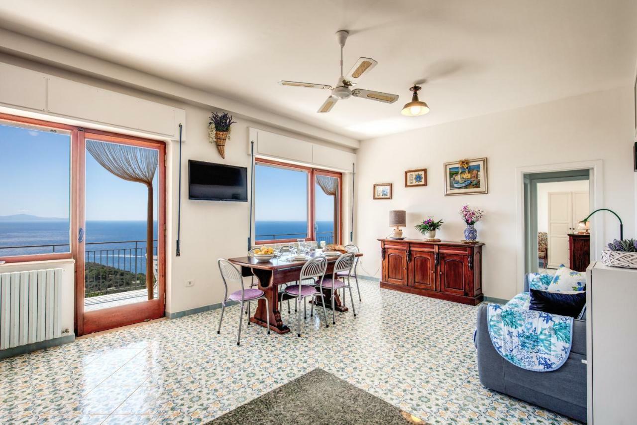 Geca'S House - Panoramic Sea View Studio Massa Lubrense Buitenkant foto