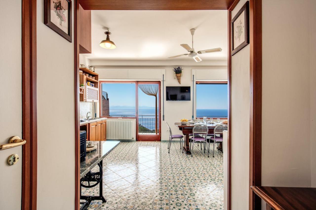 Geca'S House - Panoramic Sea View Studio Massa Lubrense Buitenkant foto