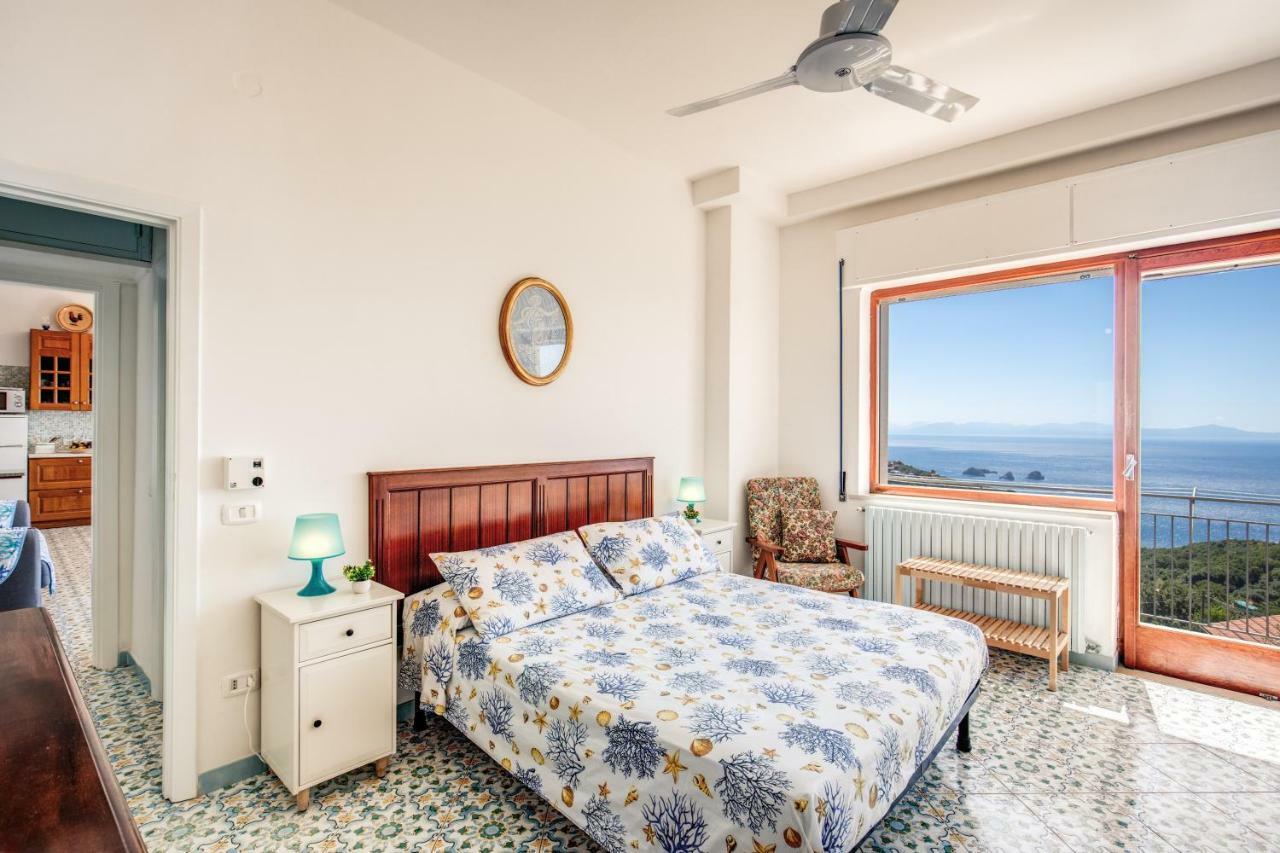 Geca'S House - Panoramic Sea View Studio Massa Lubrense Buitenkant foto