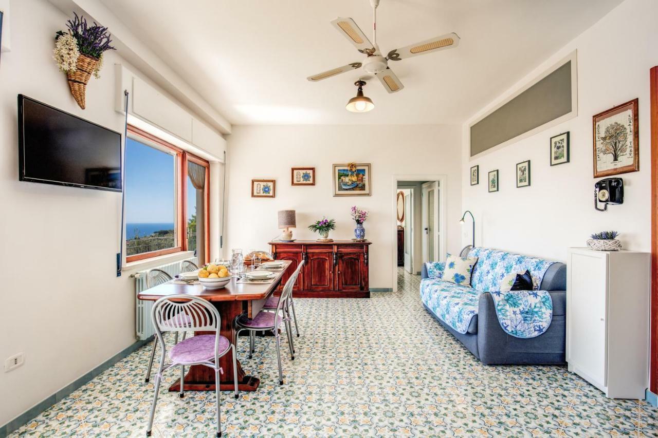 Geca'S House - Panoramic Sea View Studio Massa Lubrense Buitenkant foto